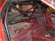 C4 Corvette Roll Cage Rear Cross Bar Front View